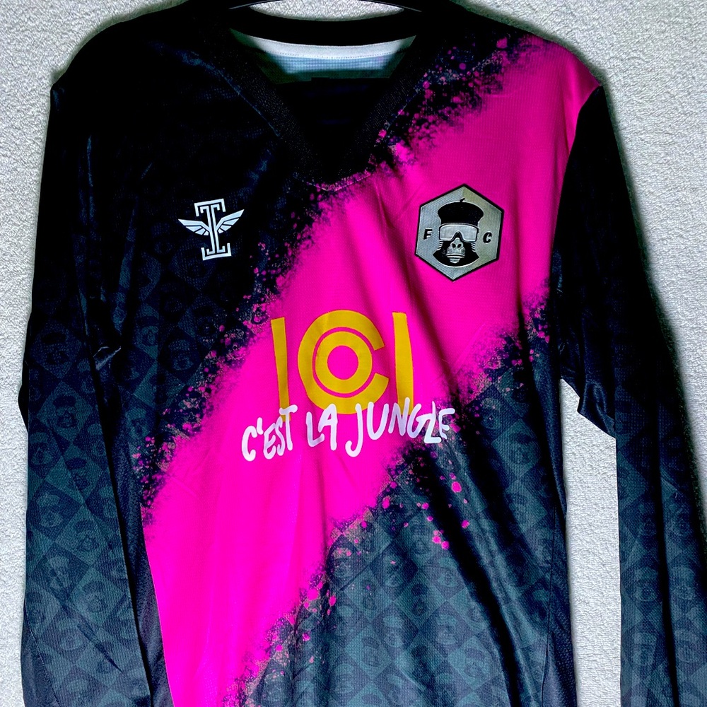 Icarus x Guerrilla FC soccer jersey .  Brand New